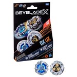 Beyblade X Cowl Sphinx 1-80GF BX & Crest Leon 7-60GN UX Dual Pack Set