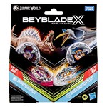Hasbro Beyblade X Jurassic World Collab Spinosaurus vs. Quetzalcoatlus
