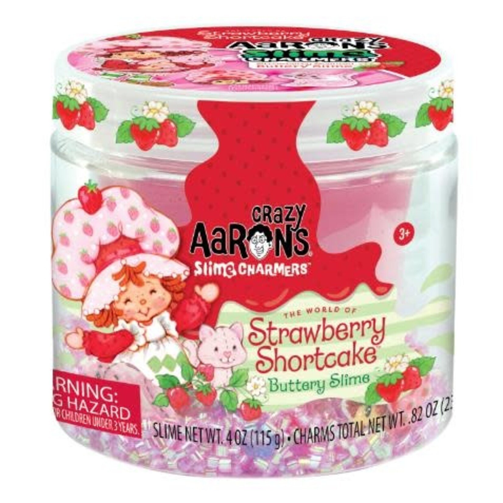 Crazy Aaron's Thinking Putty Strawberry Shortcake Buttery Slime