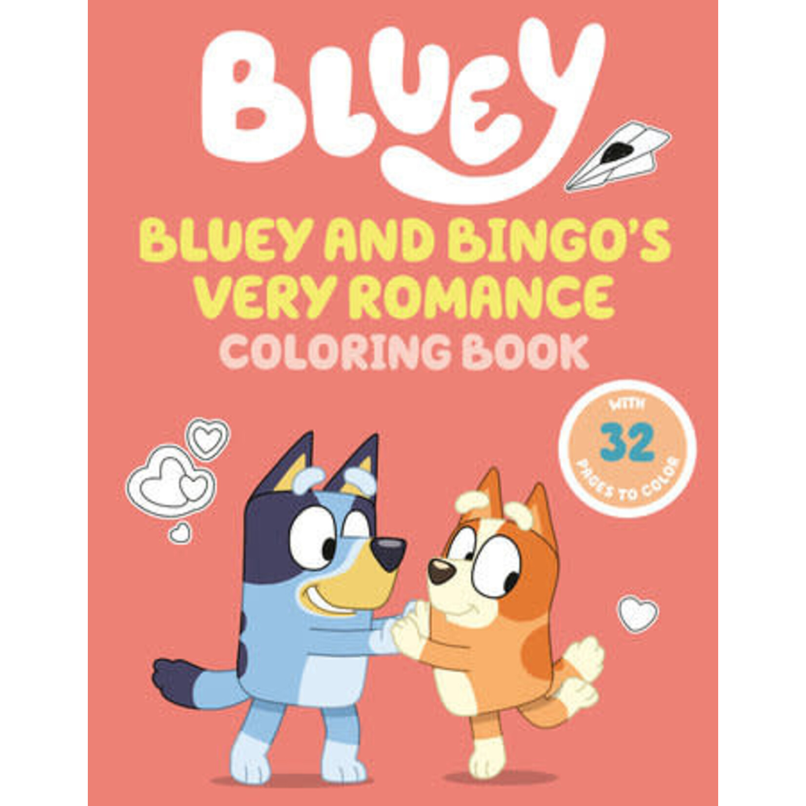 Bluey and Bingo's Very Romance Coloring Book