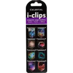 Peter Pauper Press Celestial i-clips Magnetic Page Markers