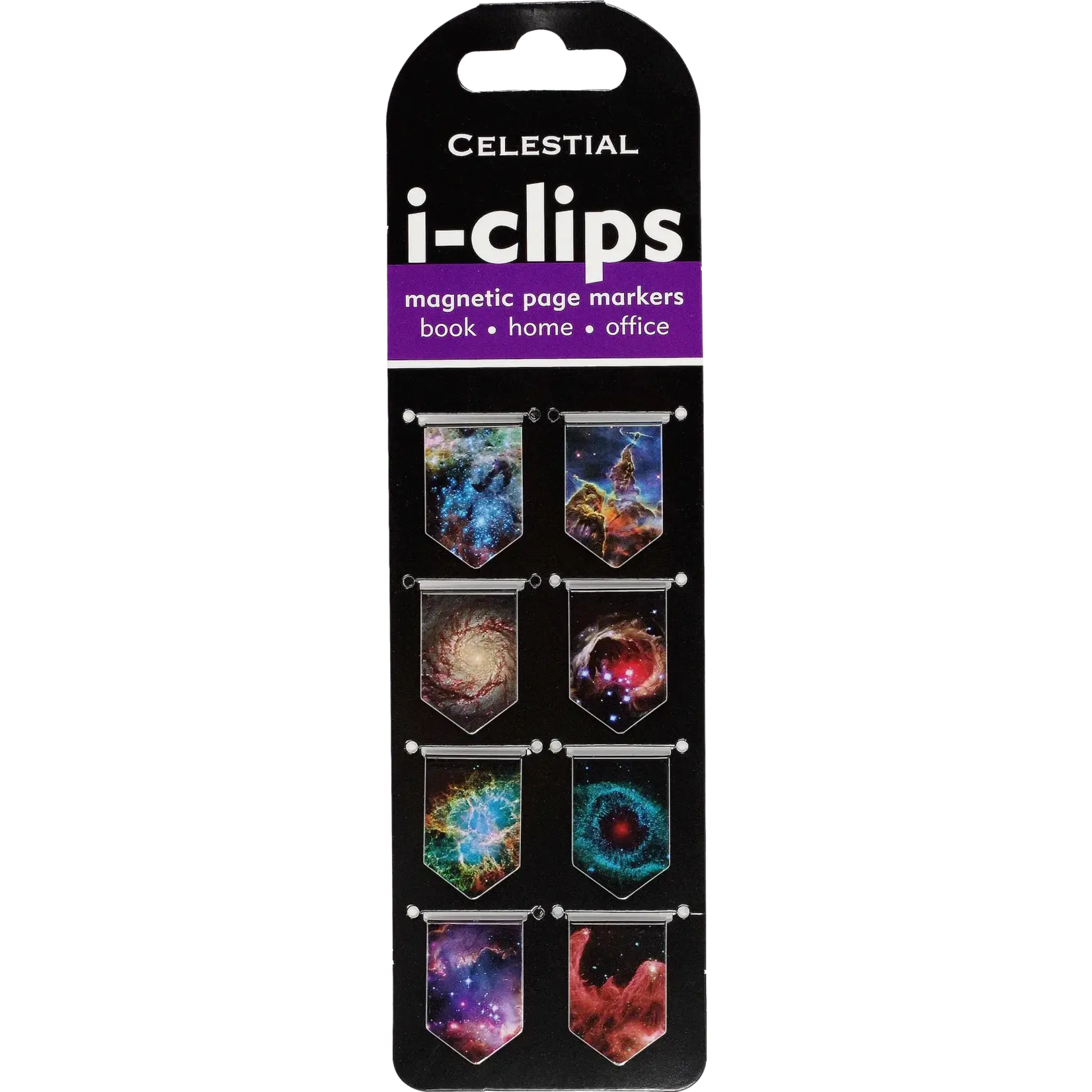 Peter Pauper Press Celestial i-clips Magnetic Page Markers