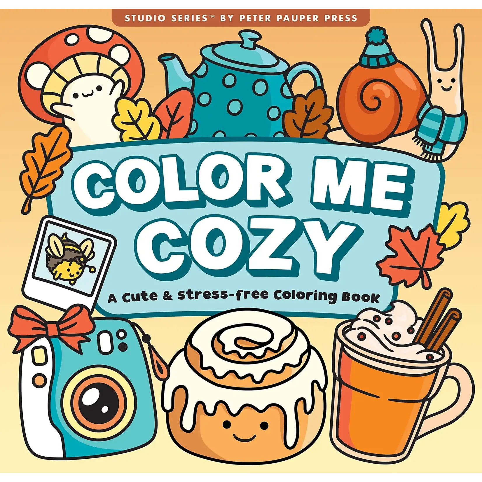 Peter Pauper Press Color Me Cozy Adult Coloring Book
