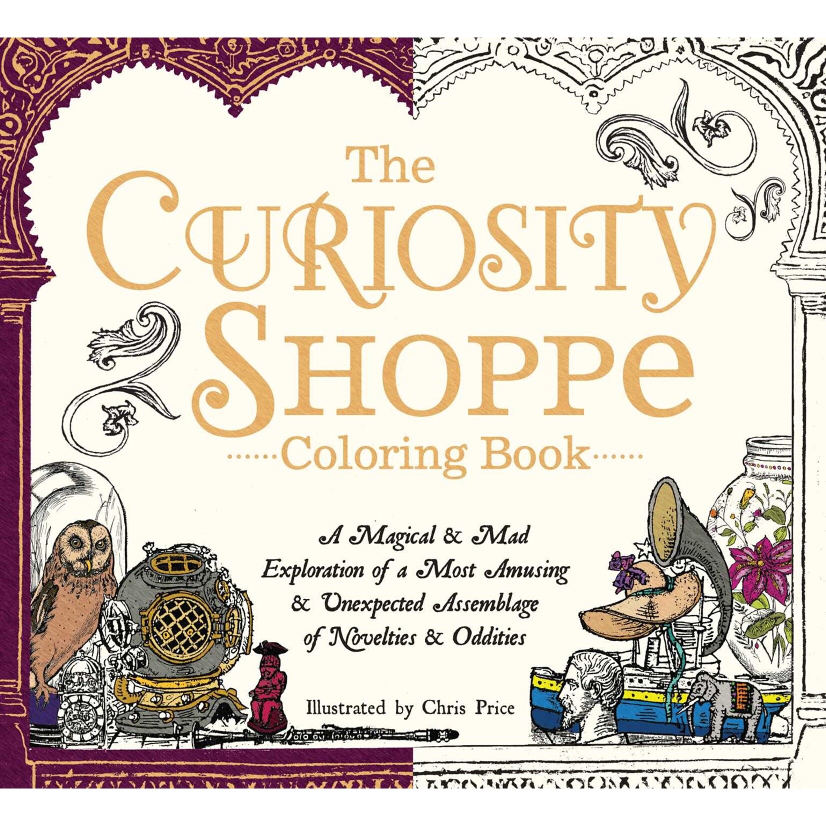 The Curiosity Shoppe Coloring Book
