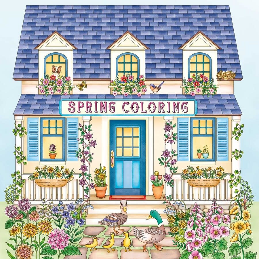 Spring Coloring Realistic Spring Coloring - Goblin Games