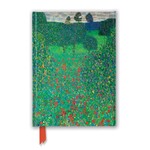 Gustav Klimt Poppy Field (Foiled Journal)