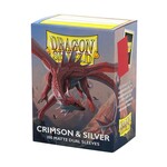 Dragon Shield Dragon Shield 100 Matte Dual Crimson/Silver