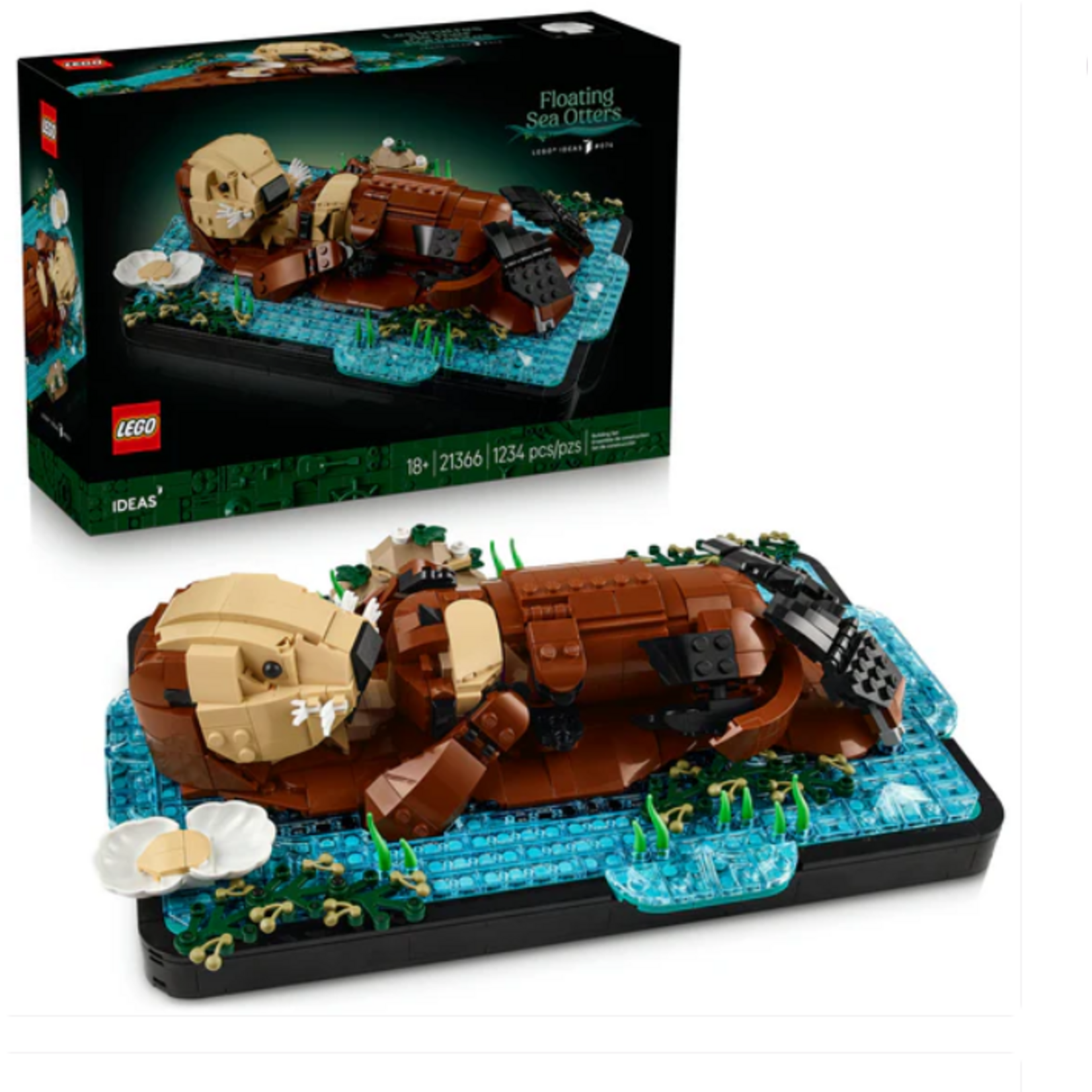 LEGO 21366 LEGO® Ideas Floating Sea Otters
