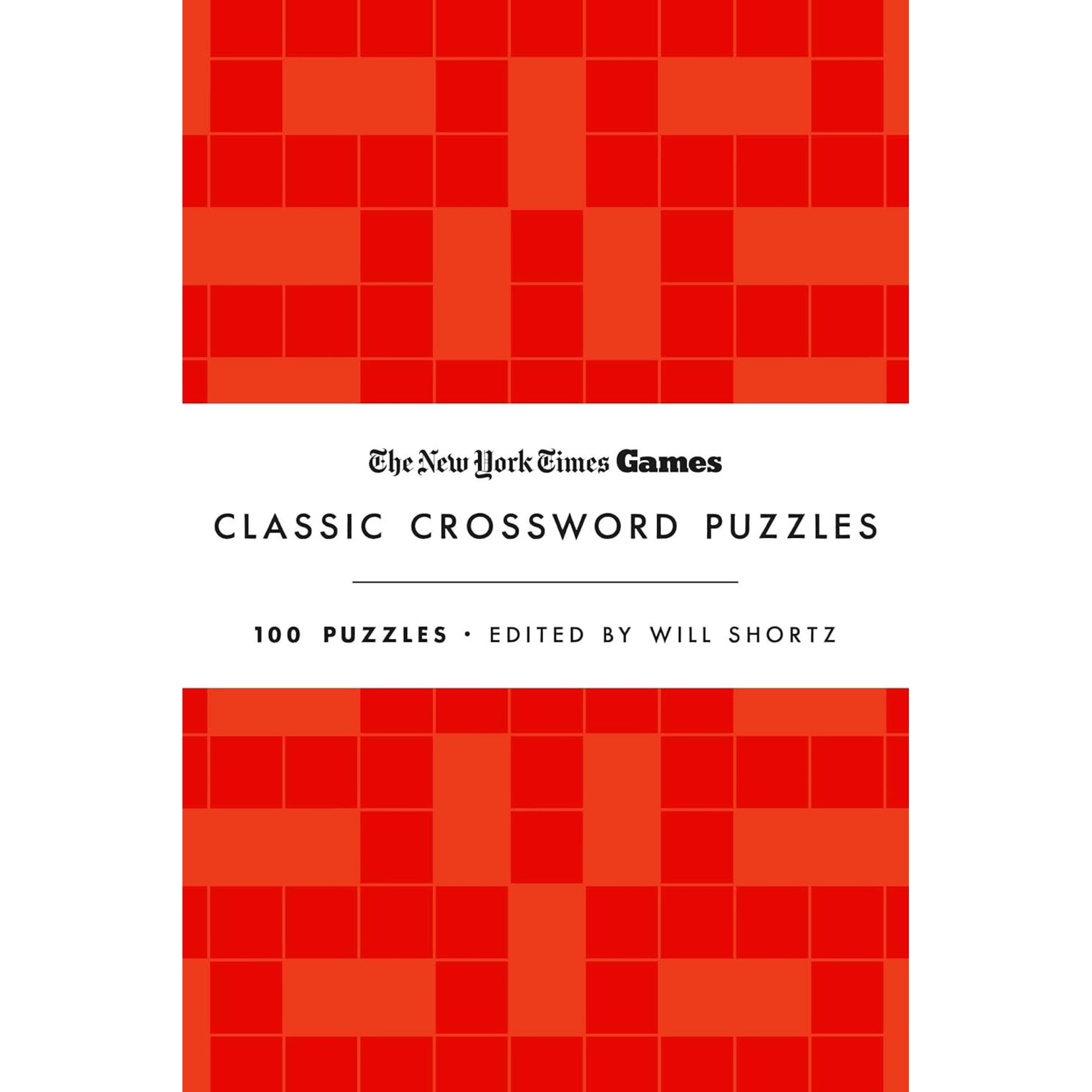 New York Times Games Classic Crossword Puzzles (Red and White)