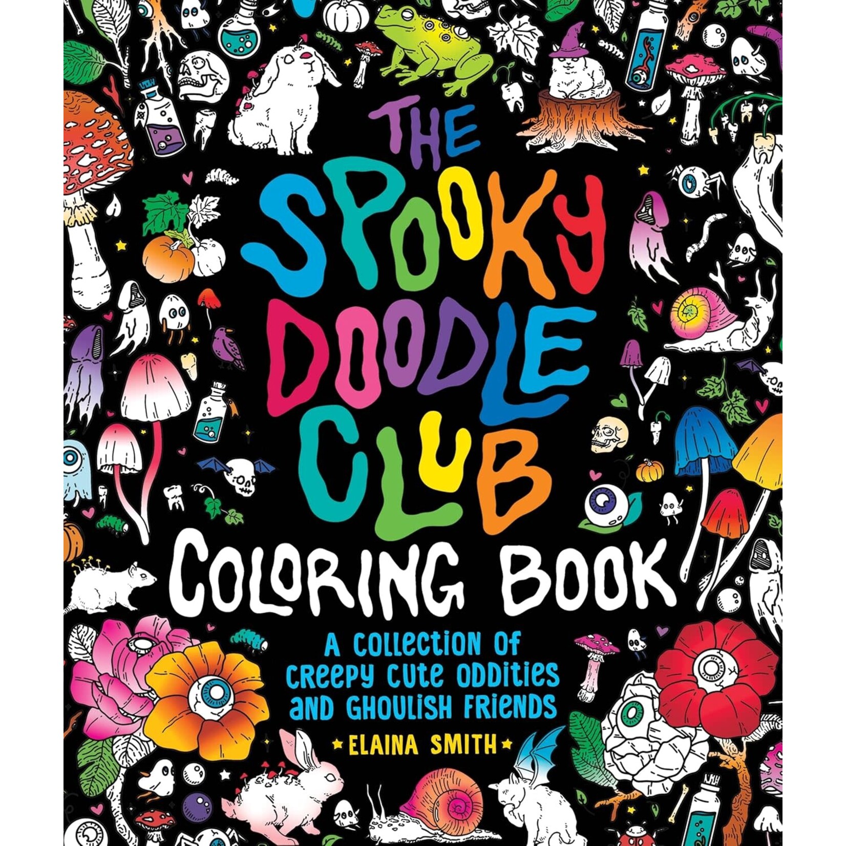 The Spooky Doodle Club Coloring Book