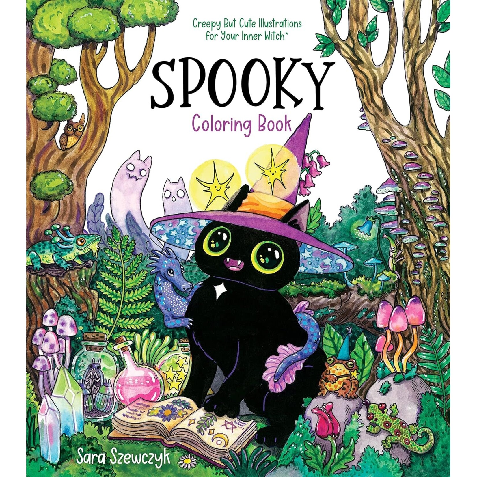 Spooky Coloring Book