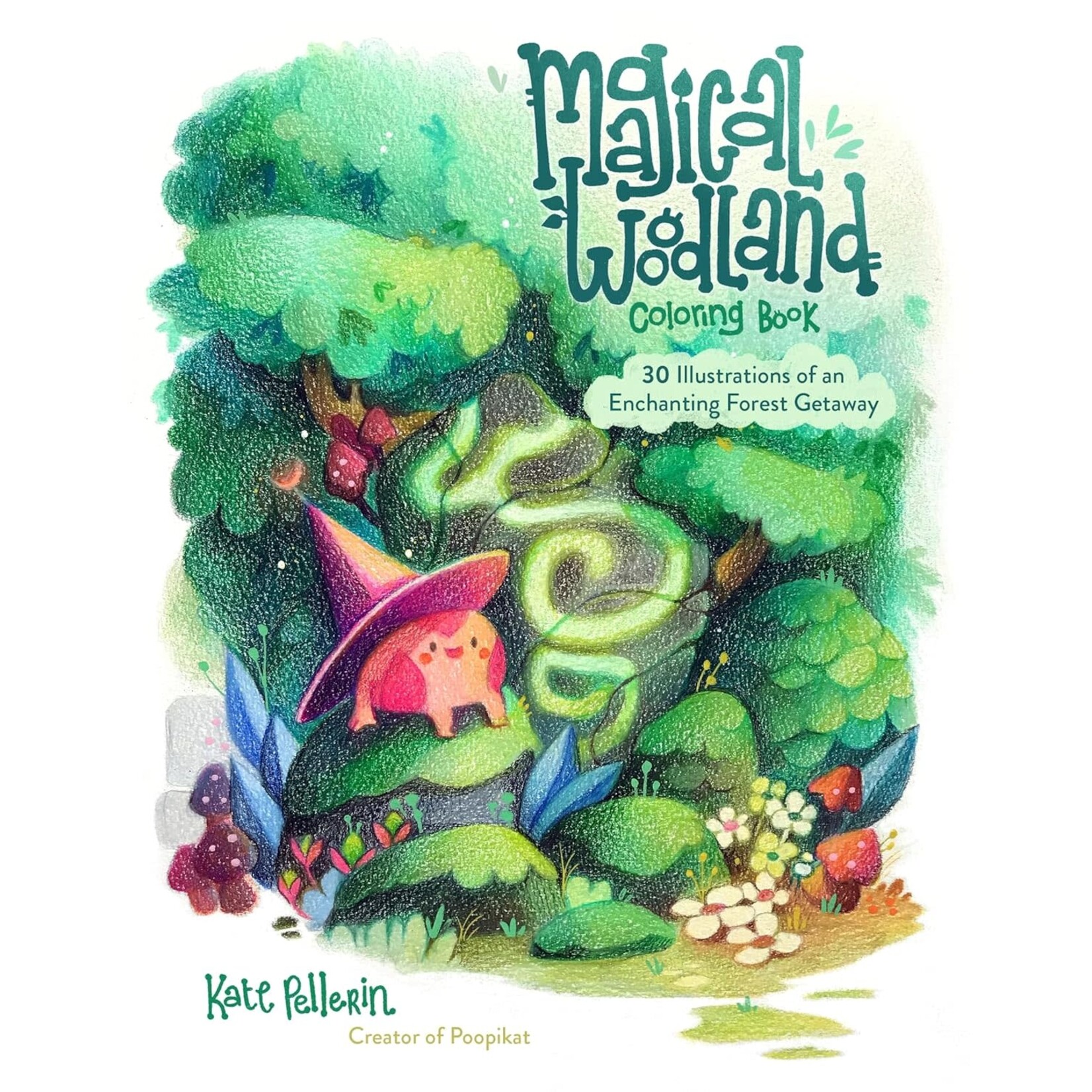 Magical Woodland Coloring Book