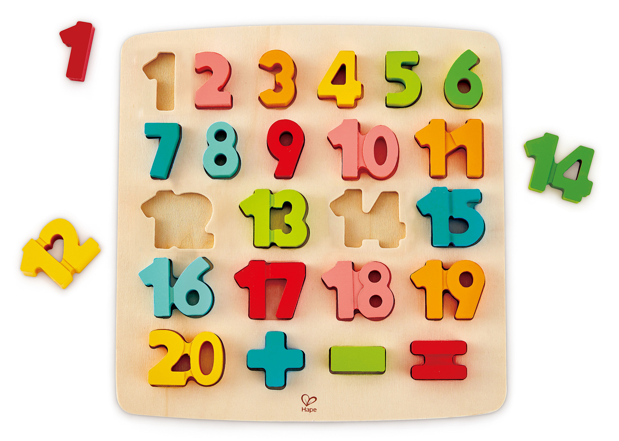 Hape Chunky Number Math Puzzle - Goblin Games