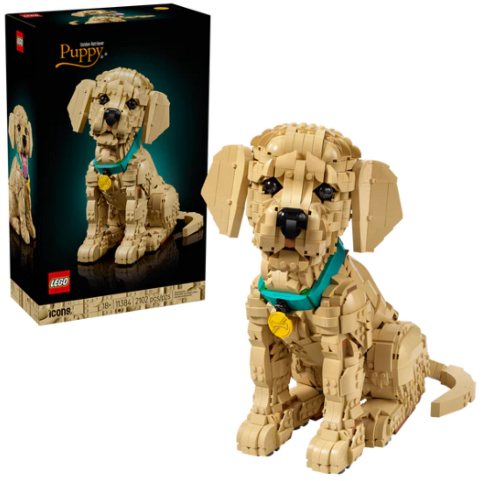 LEGO 11384 LEGO® Icons Golden Retriever Puppy
