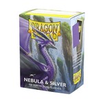Dragon Shield Dragon Shield 100 Matte Dual Nebula and Silver