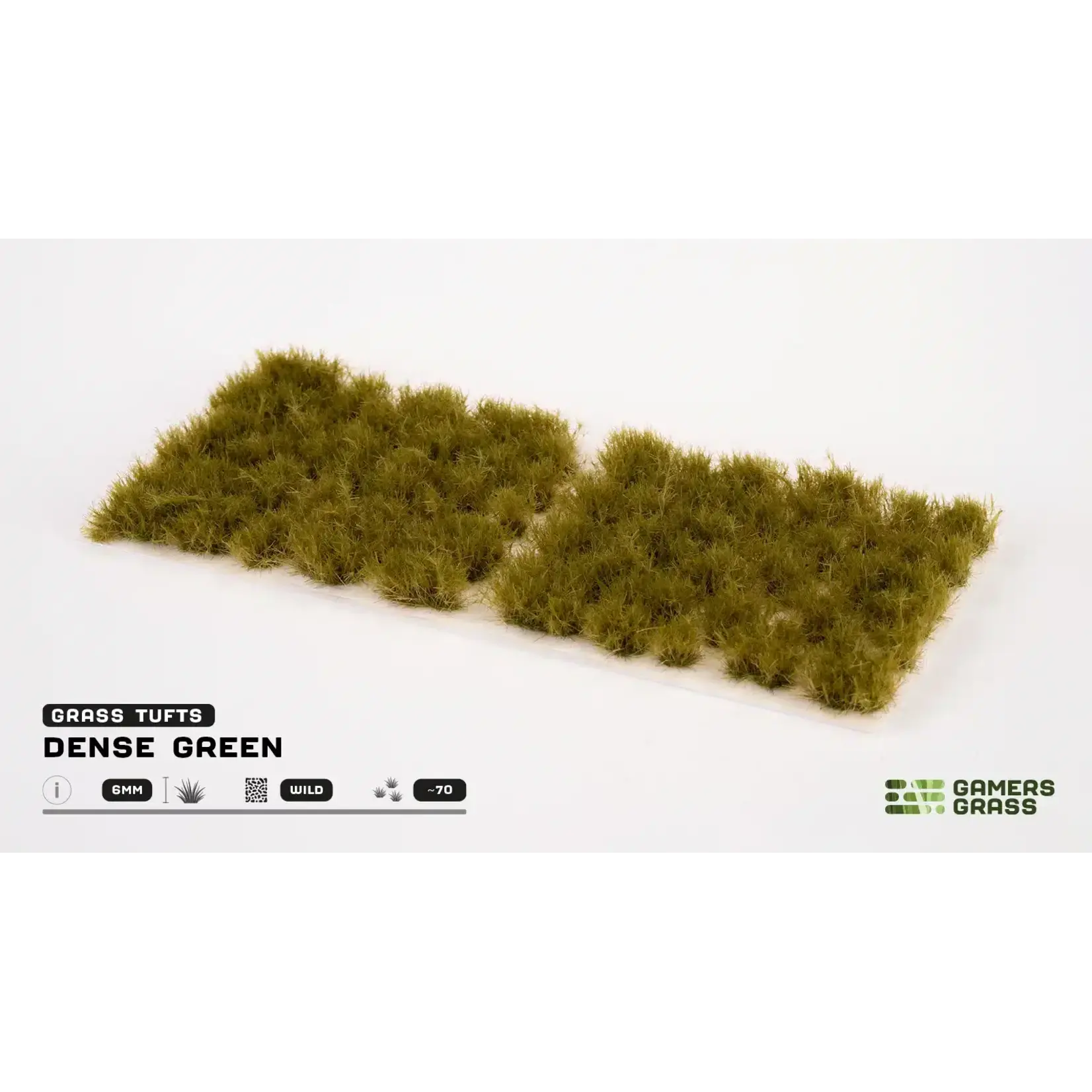 Gamers Grass Dense Green Tufts 6mm