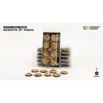 Gamers Grass Deserts of Maahl Round Bases 32mm (x8)