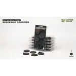 Gamers Grass Spaceship Corridor Round 40mm Bases (x5)