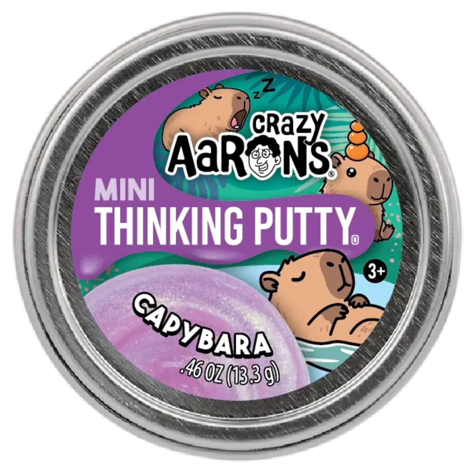 Crazy Aaron's Thinking Putty Mini Capybara Thinking Putty