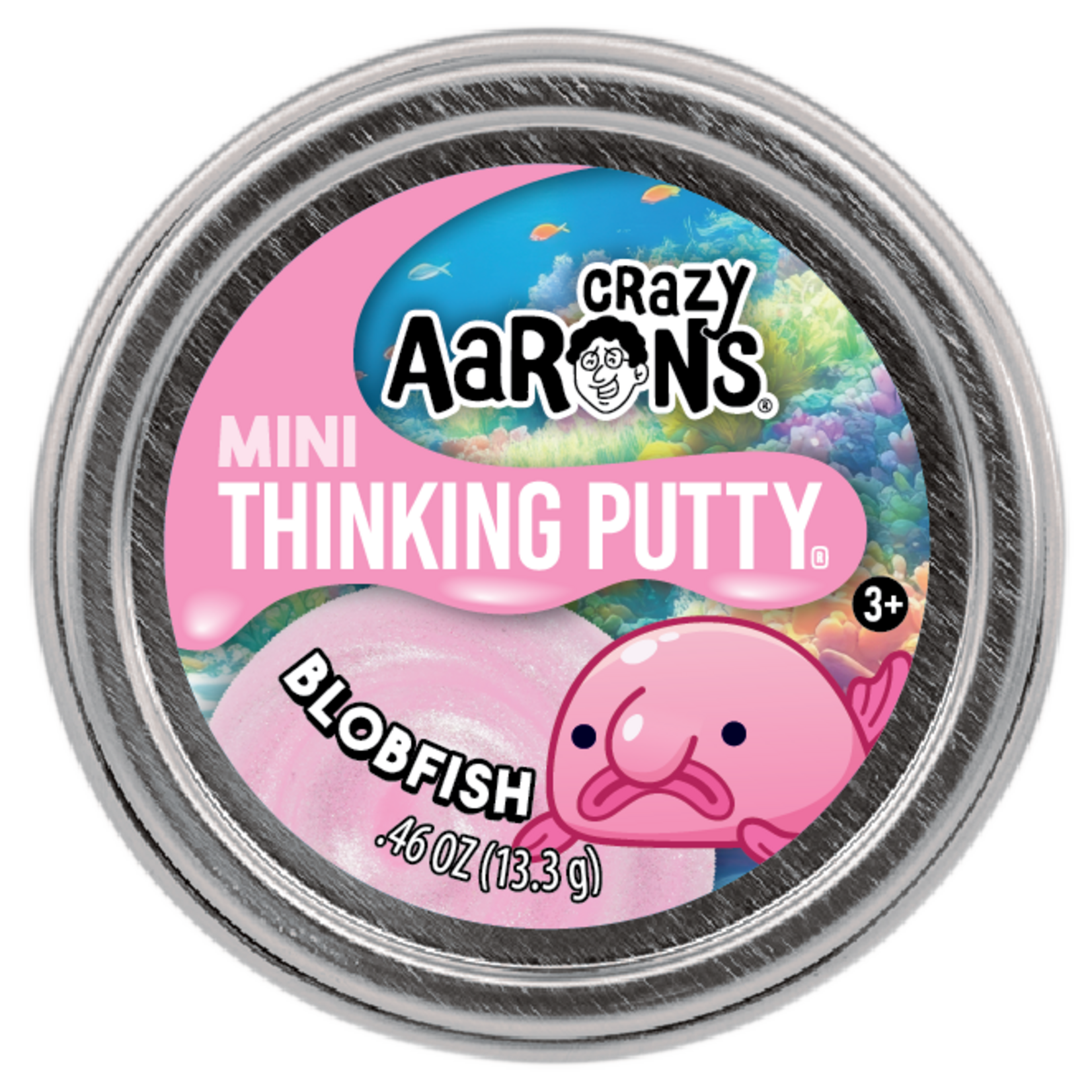 Crazy Aaron's Thinking Putty Mini Blobfish Thinking Putty