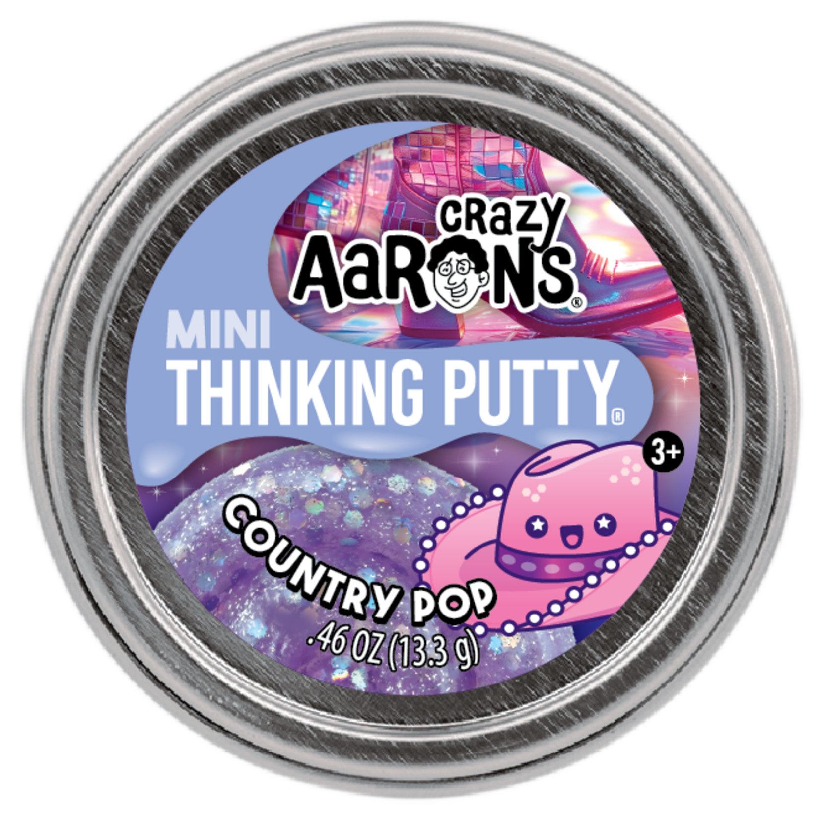 Crazy Aaron's Thinking Putty Mini Country Pop Thinking Putty