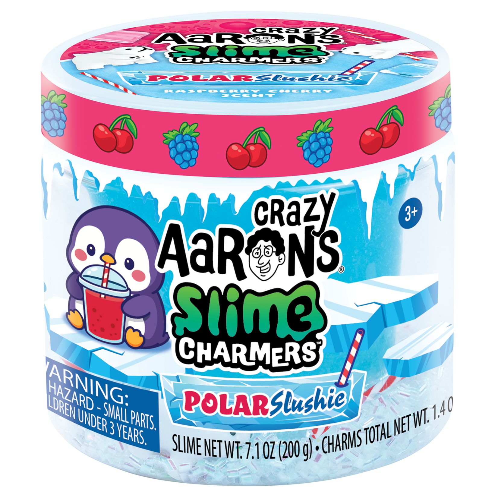 Crazy Aaron's Thinking Putty Polar Slushie Slime Charmers