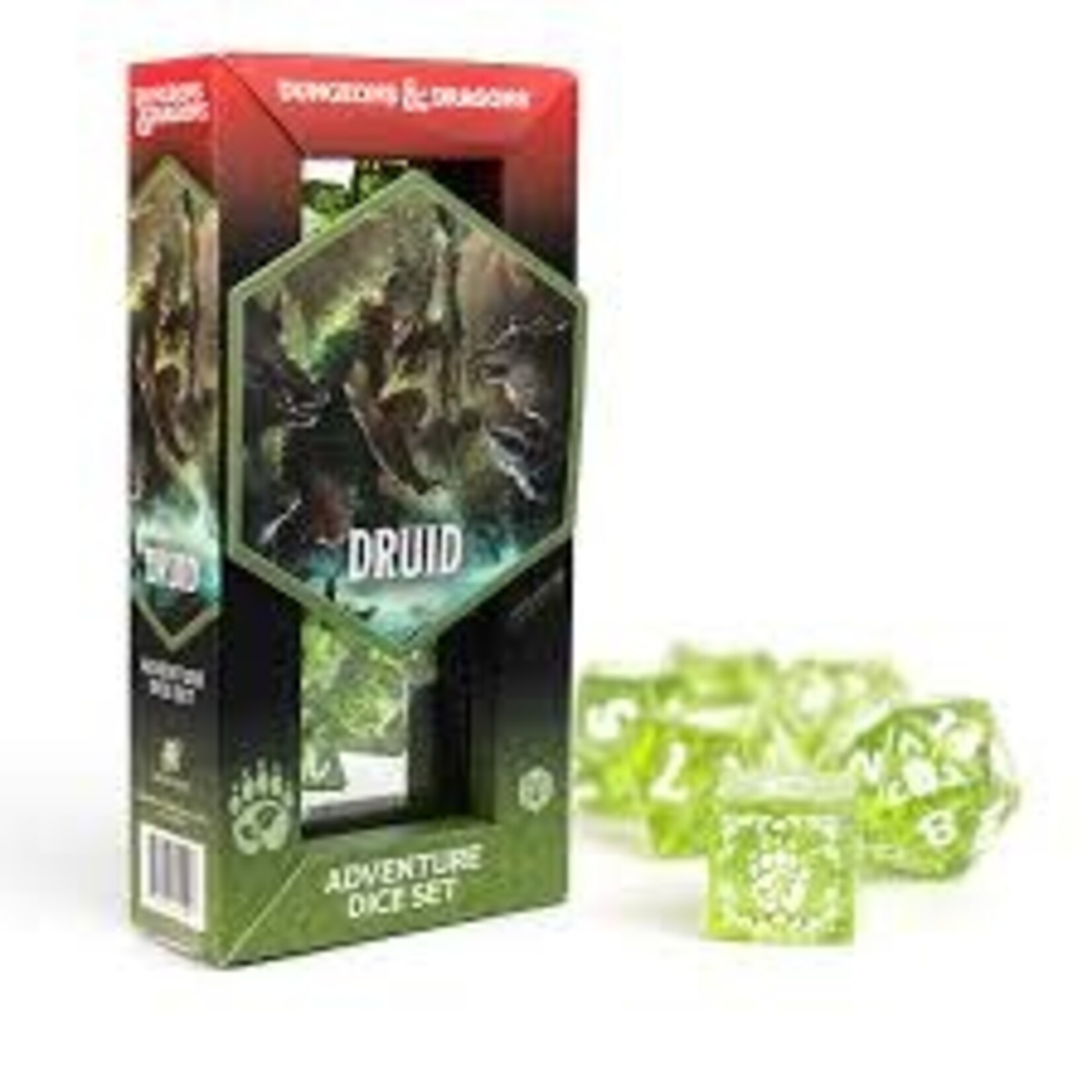Sirius D&D Dice Set Green Druid