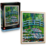 LEGO 31220 LEGO® Art Claude Monet – Bridge over a Pond of Water Lilies