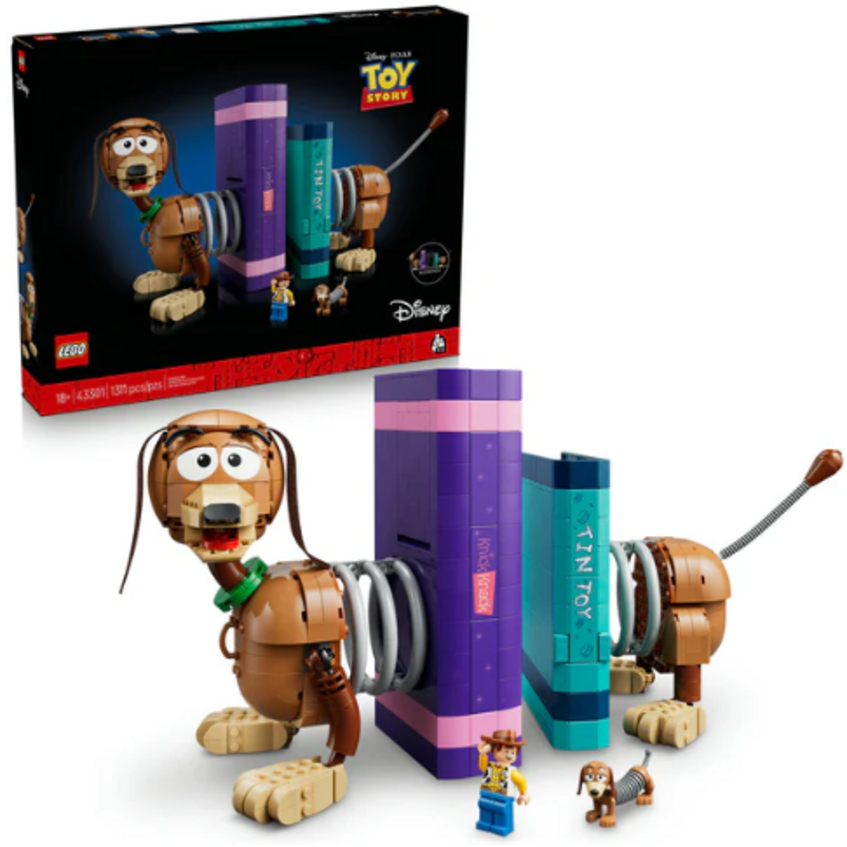 LEGO 43301 LEGO® Disney and Pixar Toy Story Slinky Dog Bookends