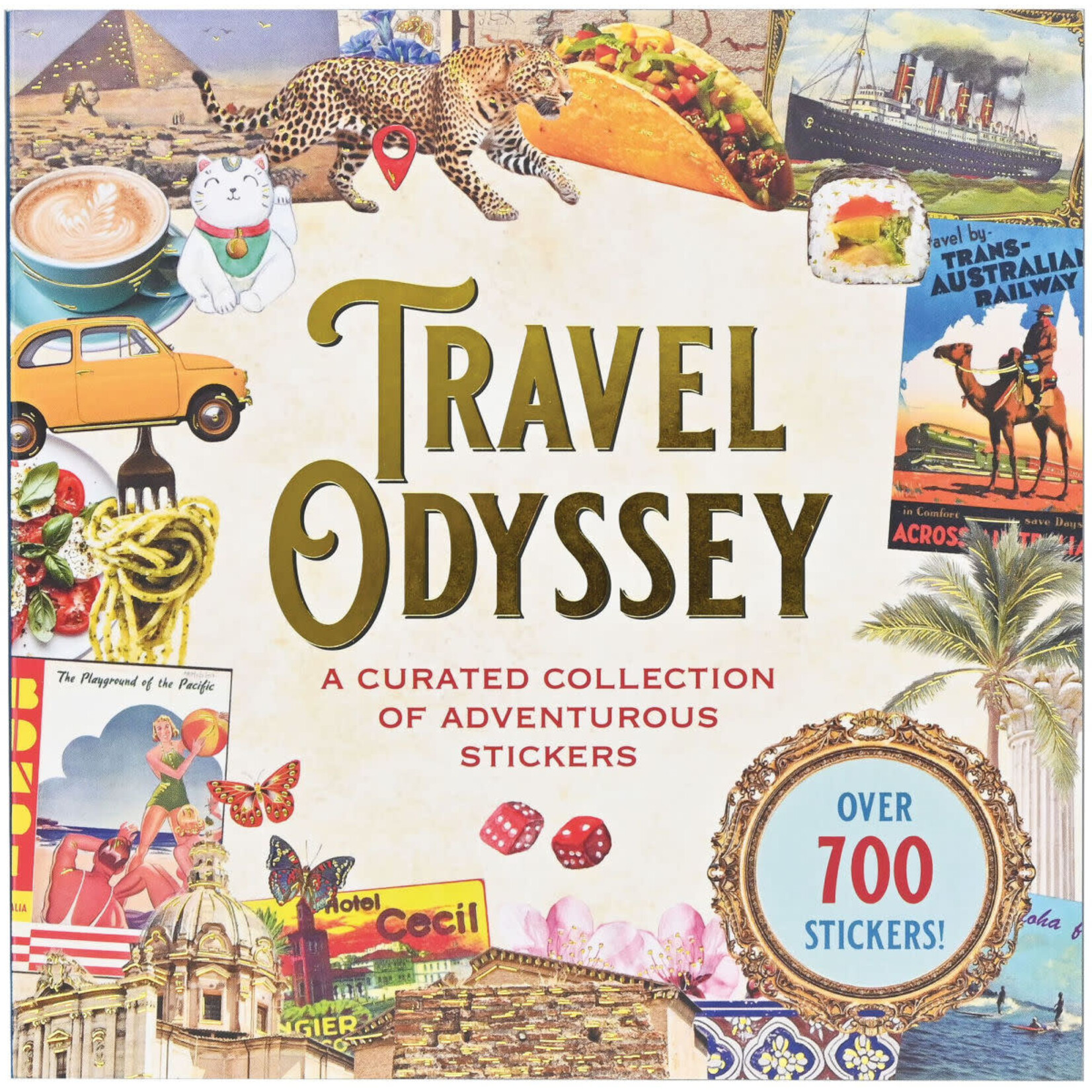 Peter Pauper Press Travel Odyssey Sticker Book