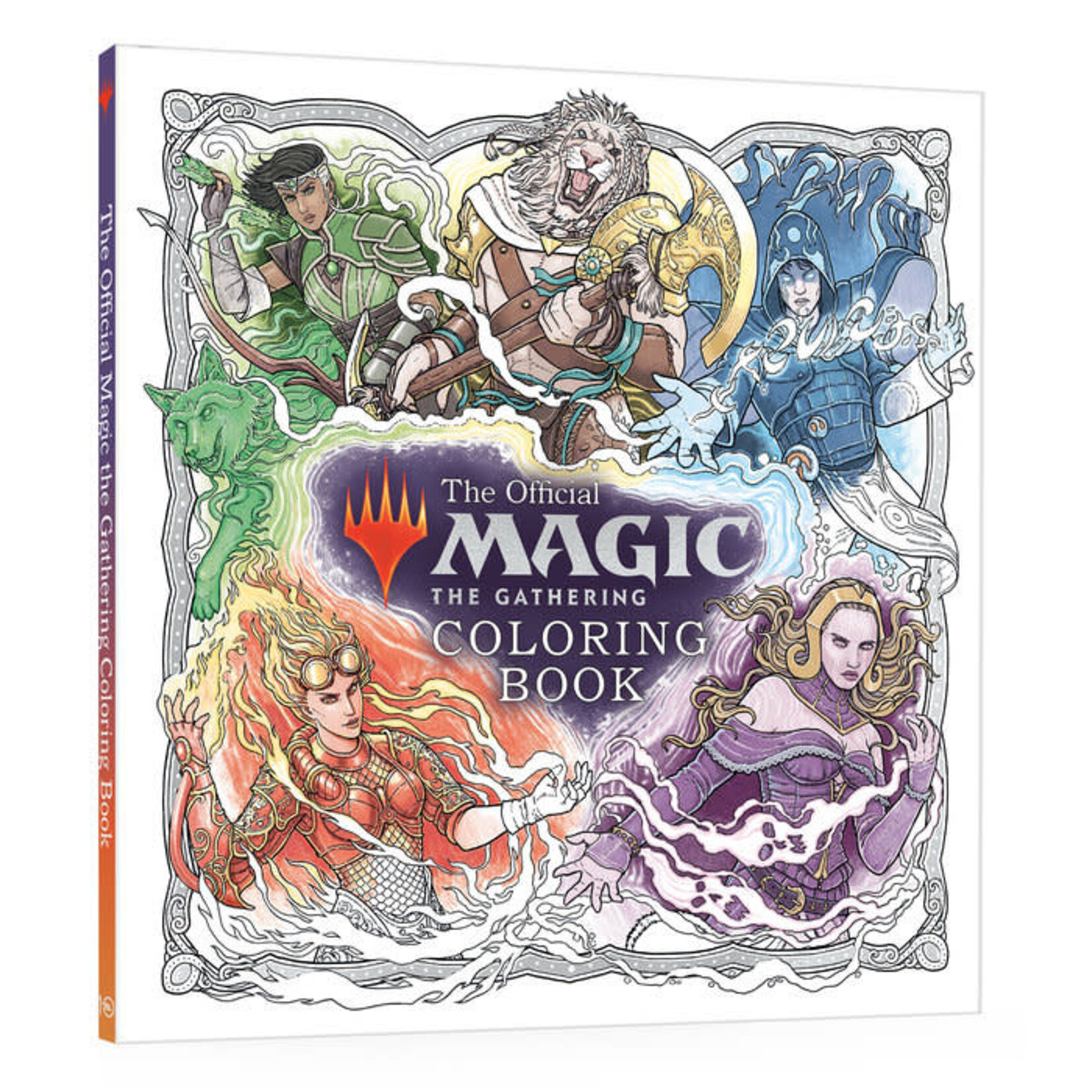 The Official Magic The Gathering Coloring Book