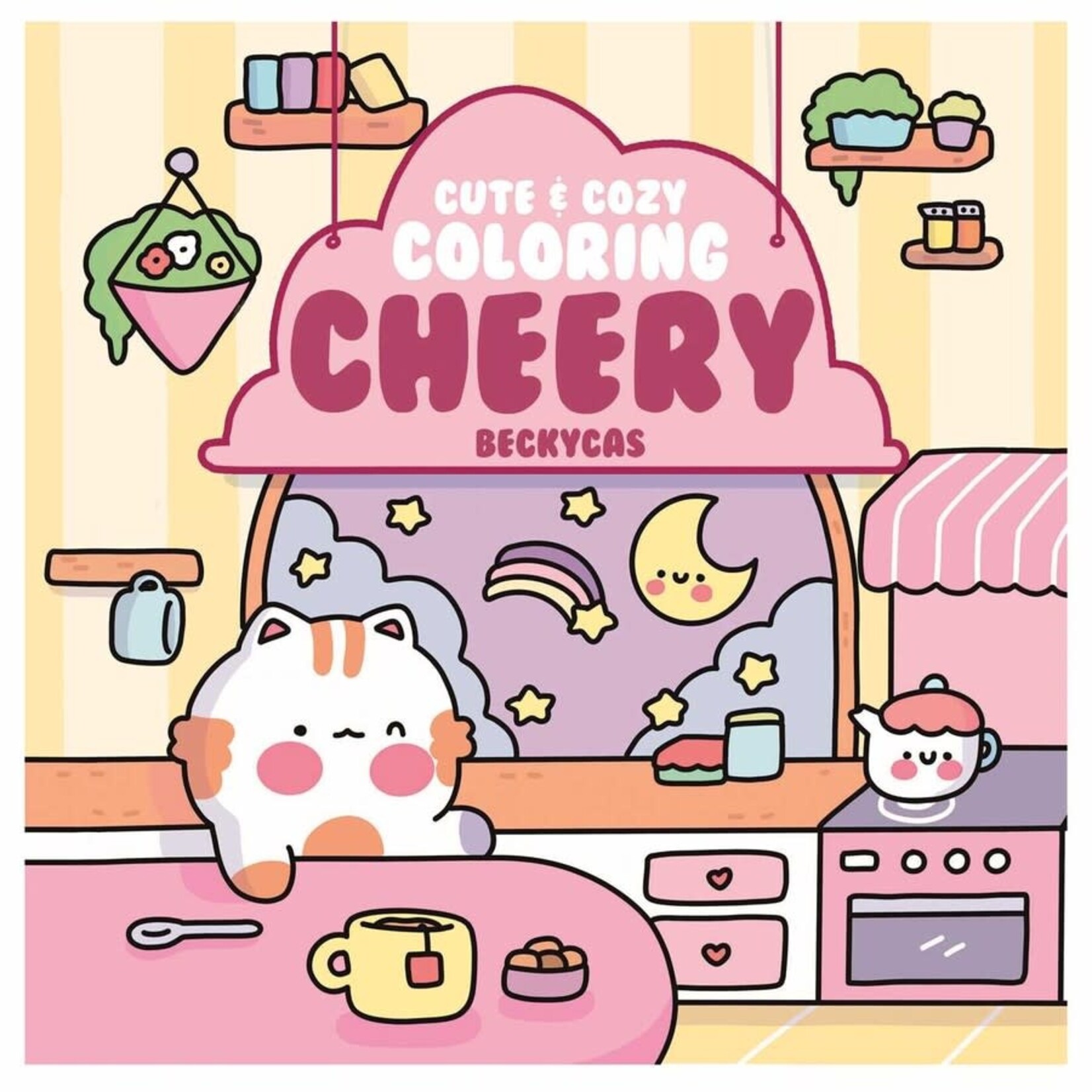 Cute & Cozy Coloring Cheery