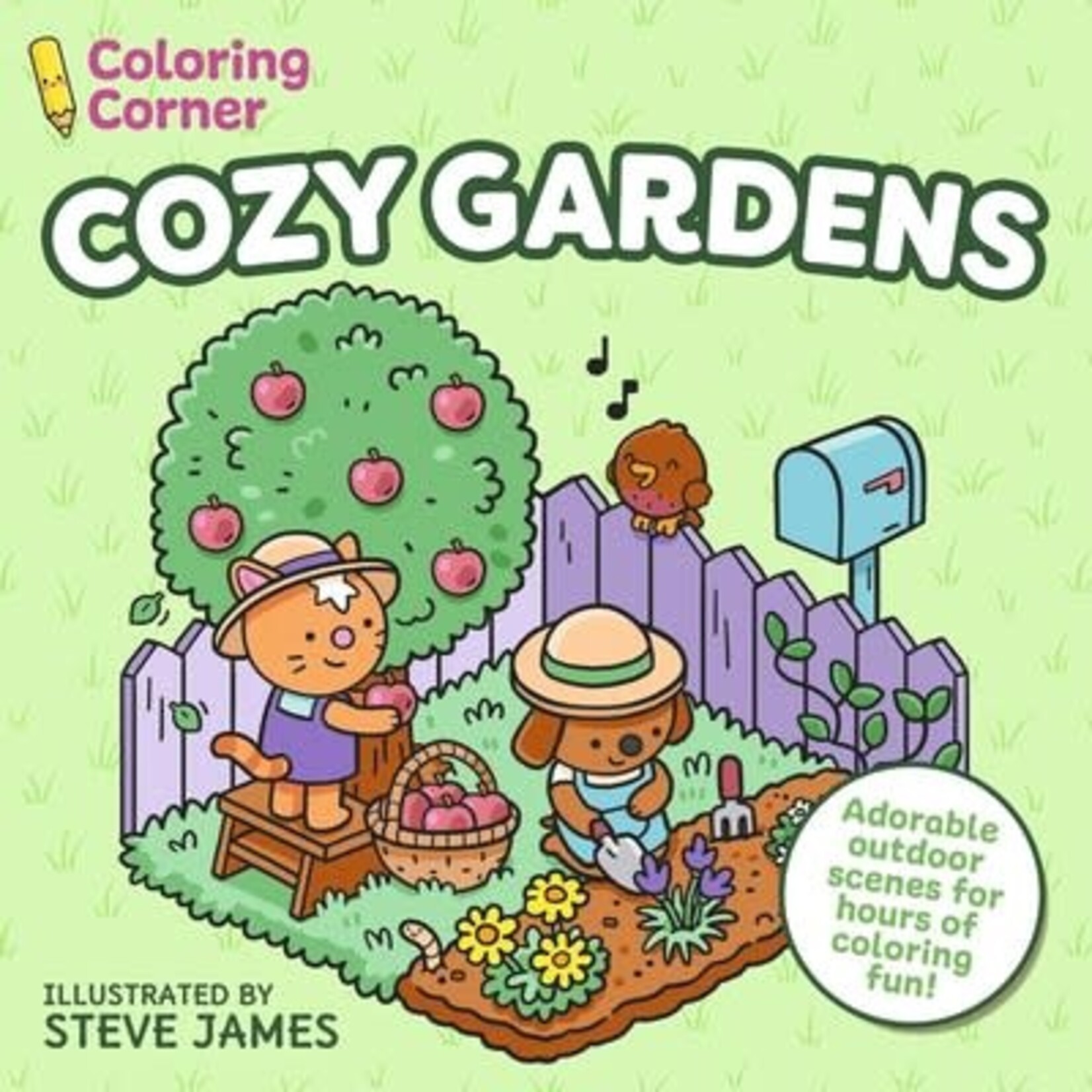 Coloring Corner Cozy Gardens