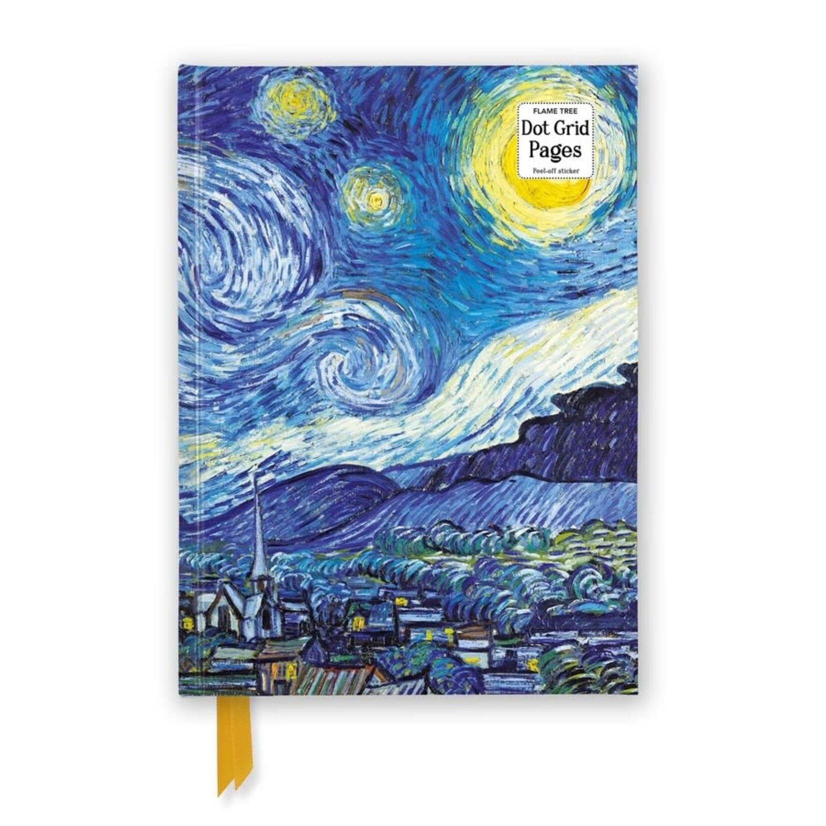 Vincent van Gogh The Starry Night (Foiled Dot Grid Journal)