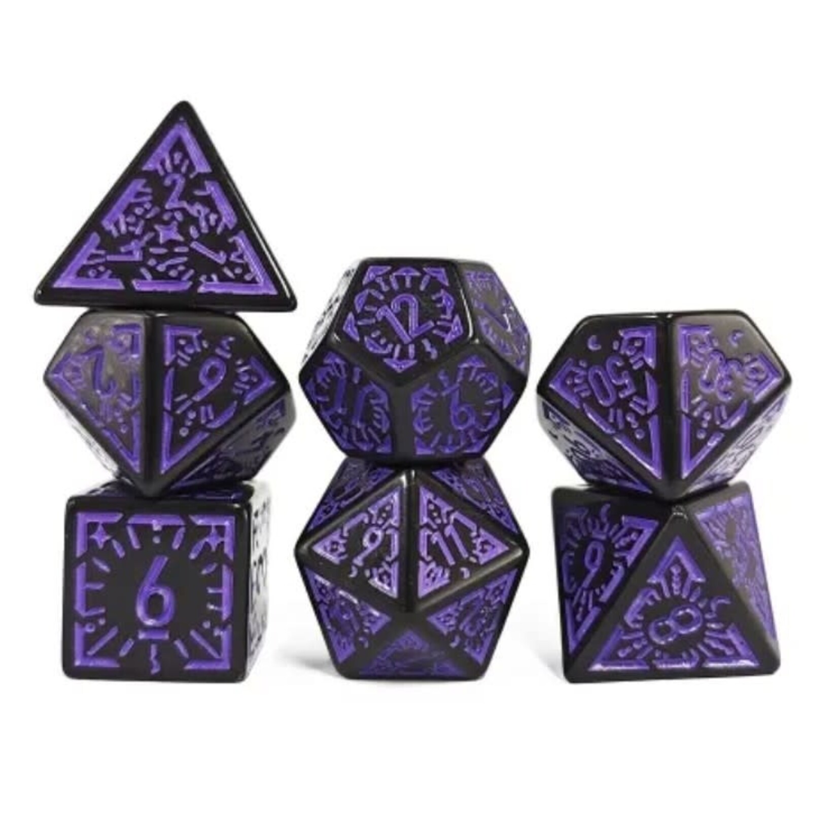 Goblin Dice Purple Spellcast Dice Set