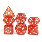 Goblin Dice Orange Star Dice Set