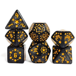 Goblin Dice Black Star Dice Set