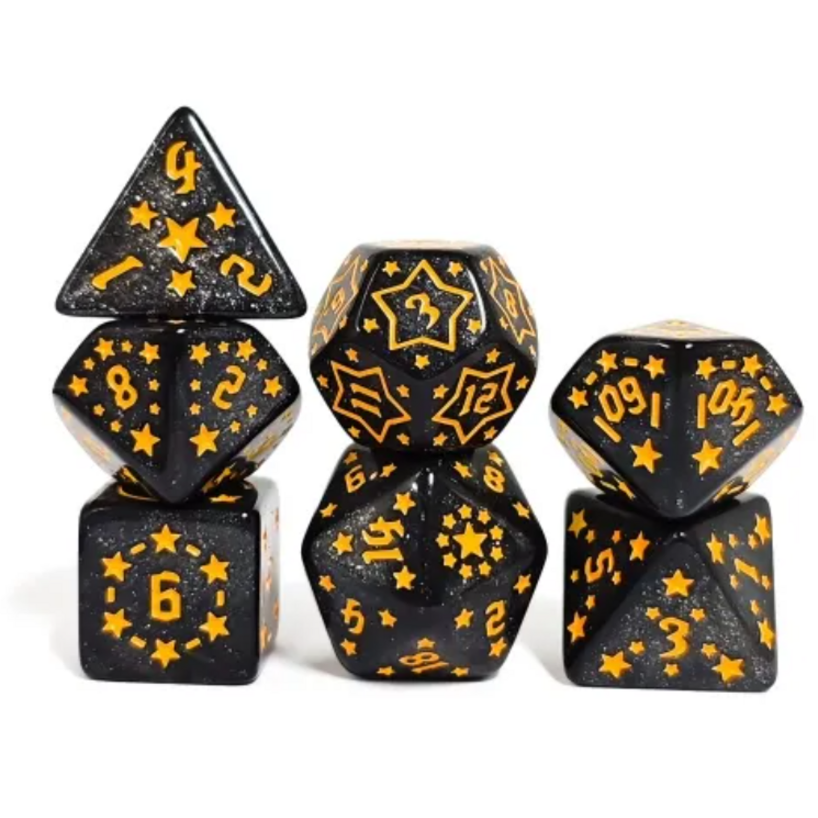 Goblin Dice Black Star Dice Set