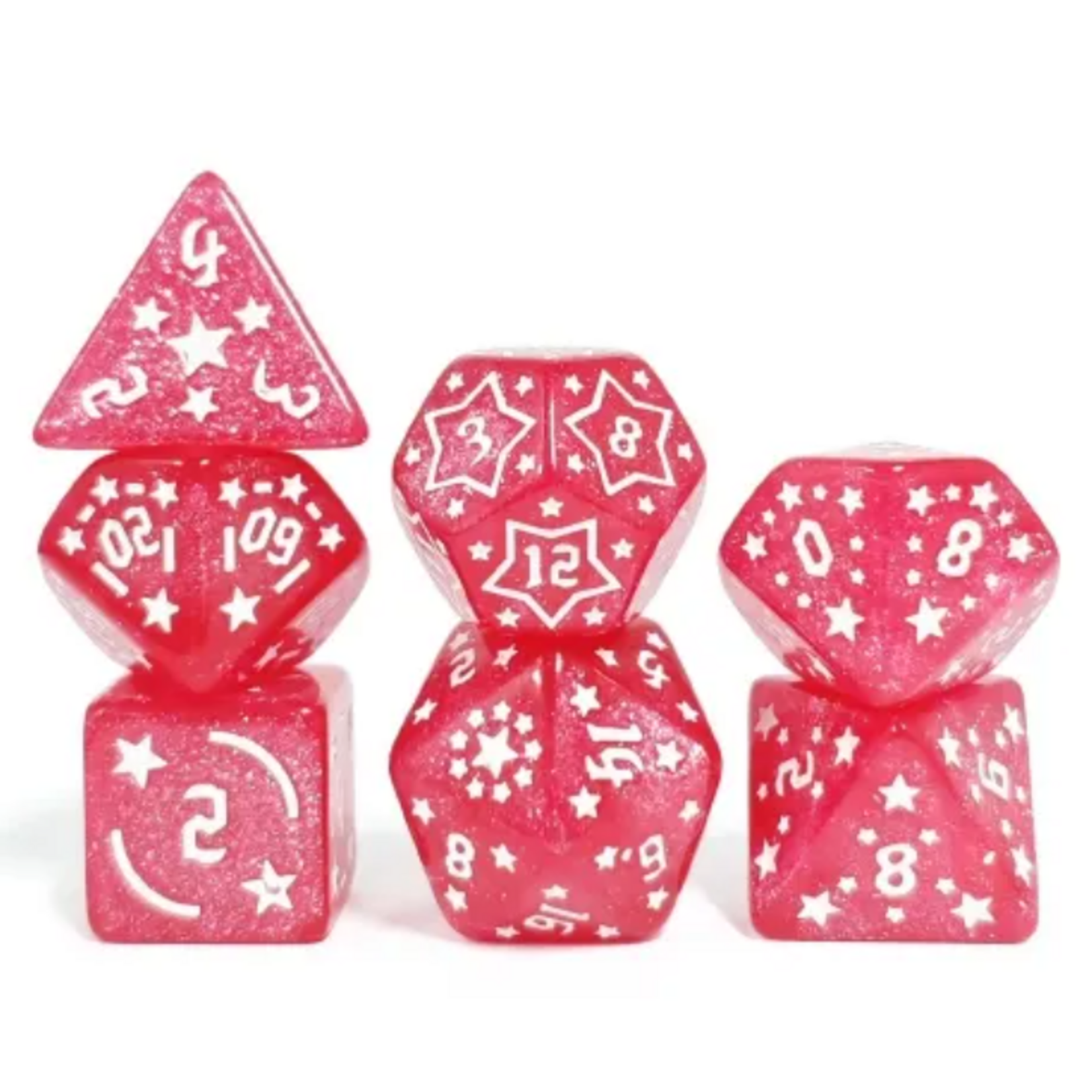 Goblin Dice Red Star Dice Set
