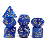 Goblin Dice Blue Pearl Dog Dice Set