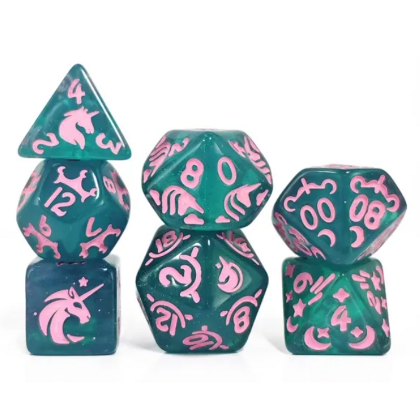 Goblin Dice Unicorn Dice Set
