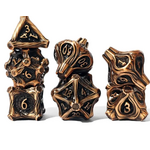 Goblin Dice Black Tree Metal Dice Set