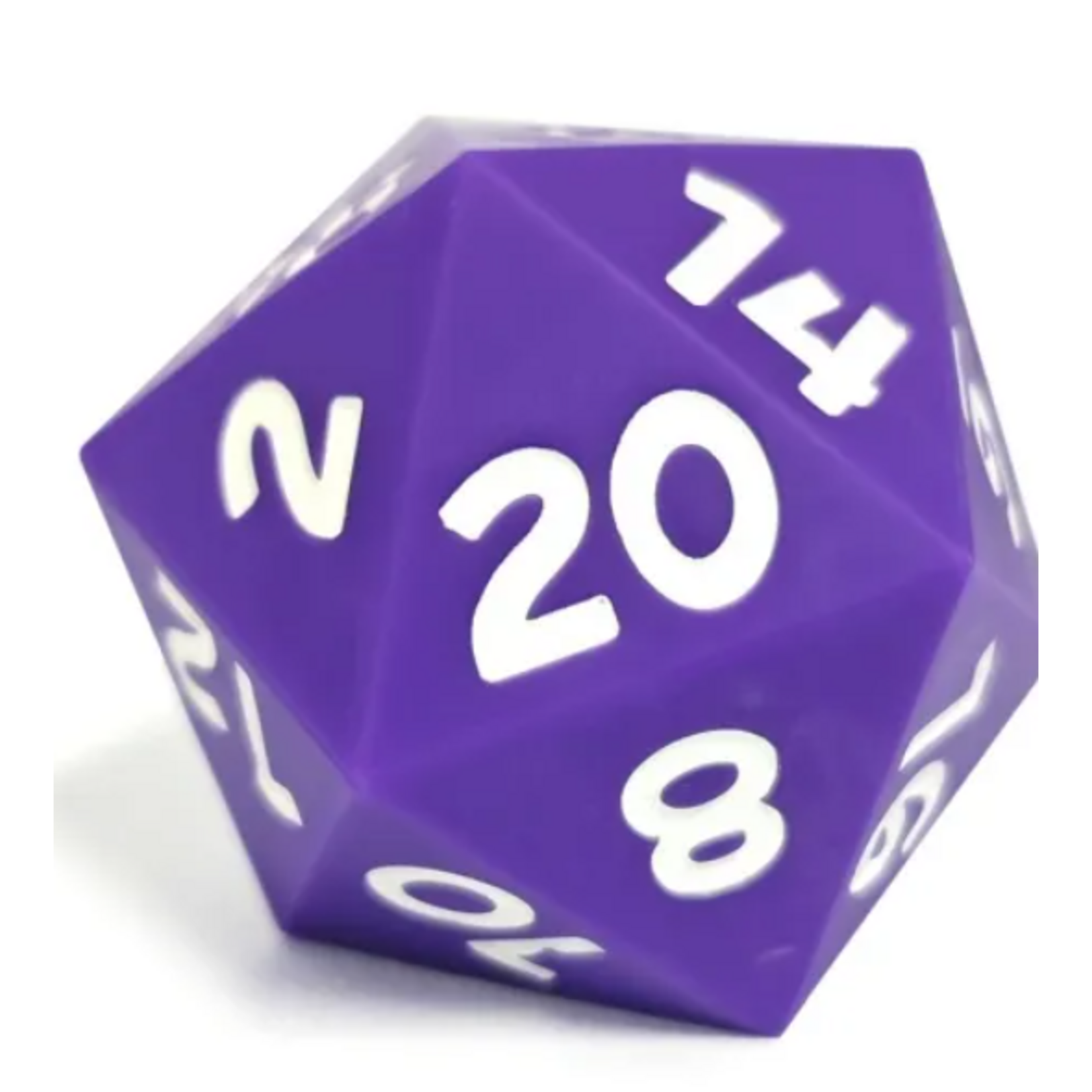 Goblin Dice Purple Bouncy Silicone D20