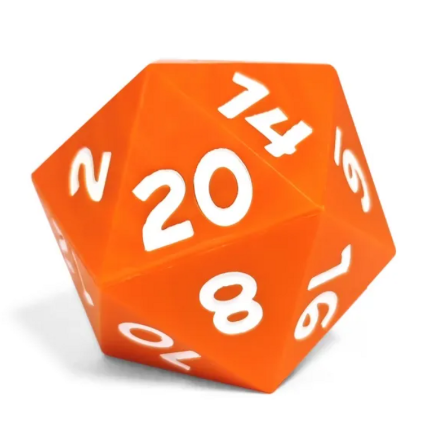 Goblin Dice Orange Bouncy Silicone D20