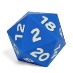 Goblin Dice Blue Bouncy Silicone D20