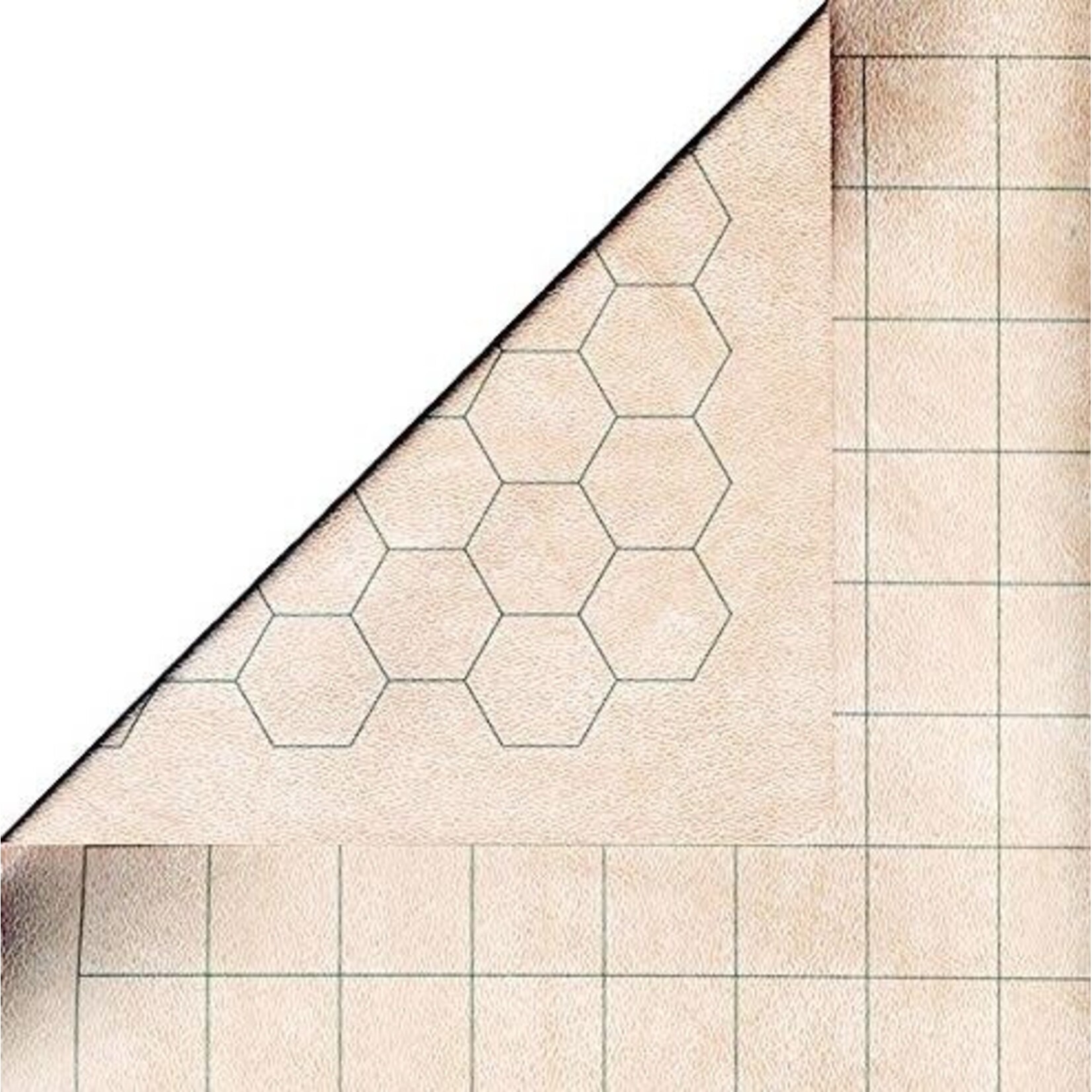 Mondomat Reversible Square and Hex 102" X 54"