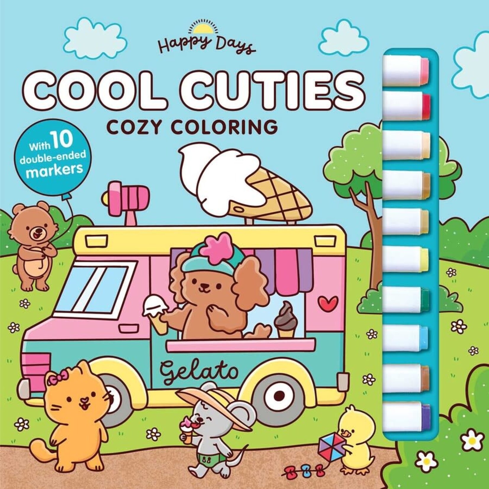 Cool Cuties Cozy Coloring Kit