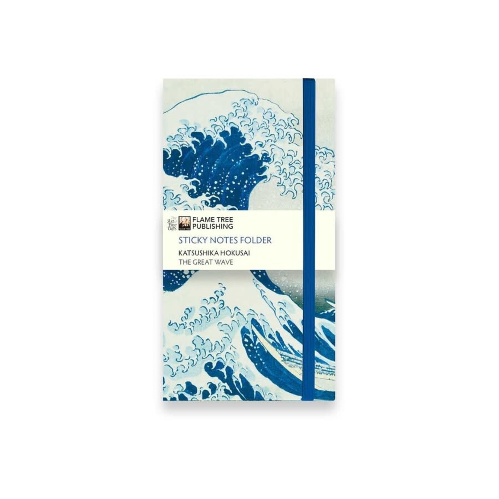 Katsushika Hokusai The Great Wave Flame Tree Sticky Notes Folder