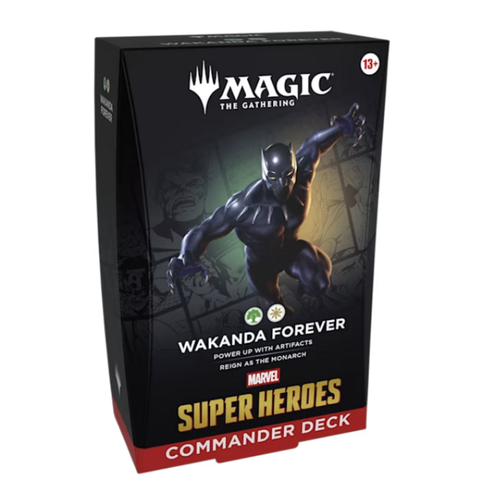 Super Heroes Wakanda Forever Commander Deck