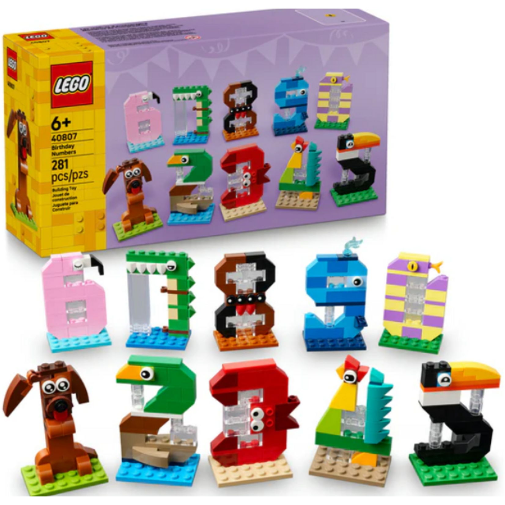 LEGO 40807 LEGO® Birthday Numbers